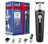 Ceenwes 5 In 1 Mens Grooming Kit Professional Rechargeable CWS-012