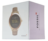 Fossil Gen 3 Smartwatch - Q Venture 45mm Rose Gold-Tone and Light Brown Leather